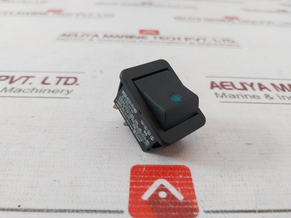 Arcolectric C1553Pb Rocker Switch 250V
