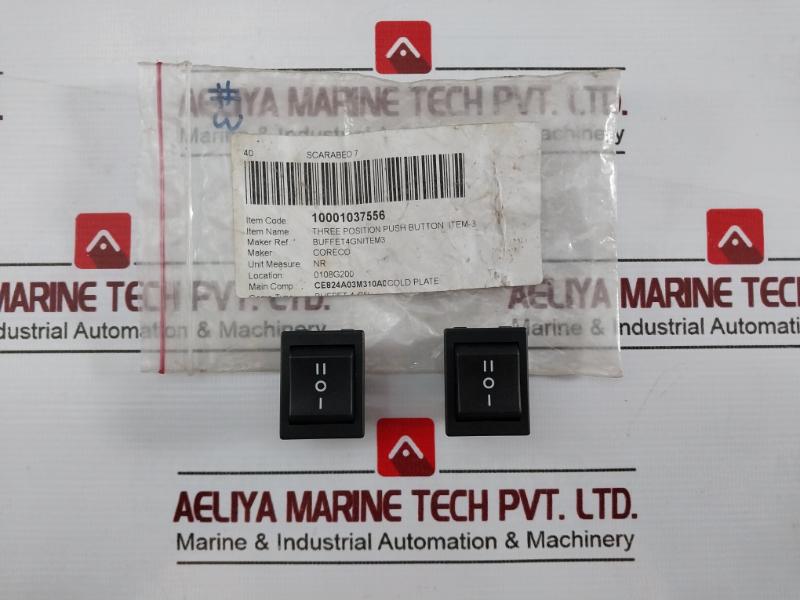 Arcolectric C1572Al Rocker Switch C05-01-12 10001037556