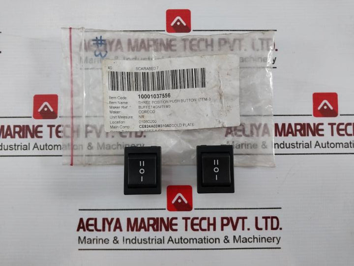 Arcolectric C1572Al Rocker Switch C05-01-12 10001037556