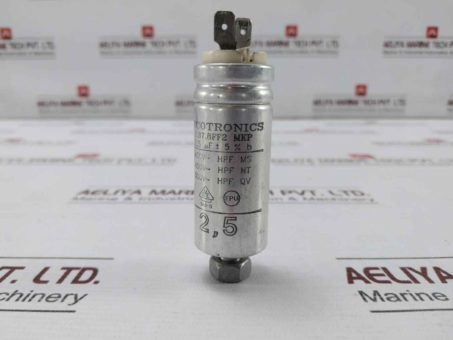 Arcotronics C.87.8Ff2 Mkp Electrolytic Capacitor 2,5 µF ± 5% B