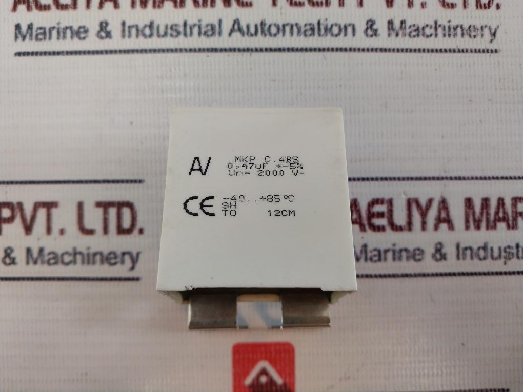 Lot of 4X Arcotronics MKP C.4BS Capacitor 0,47uf +-5%