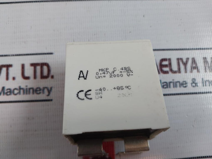 Lot of 3X Arcotronics Mkp C.4bs Capacitor 200v
