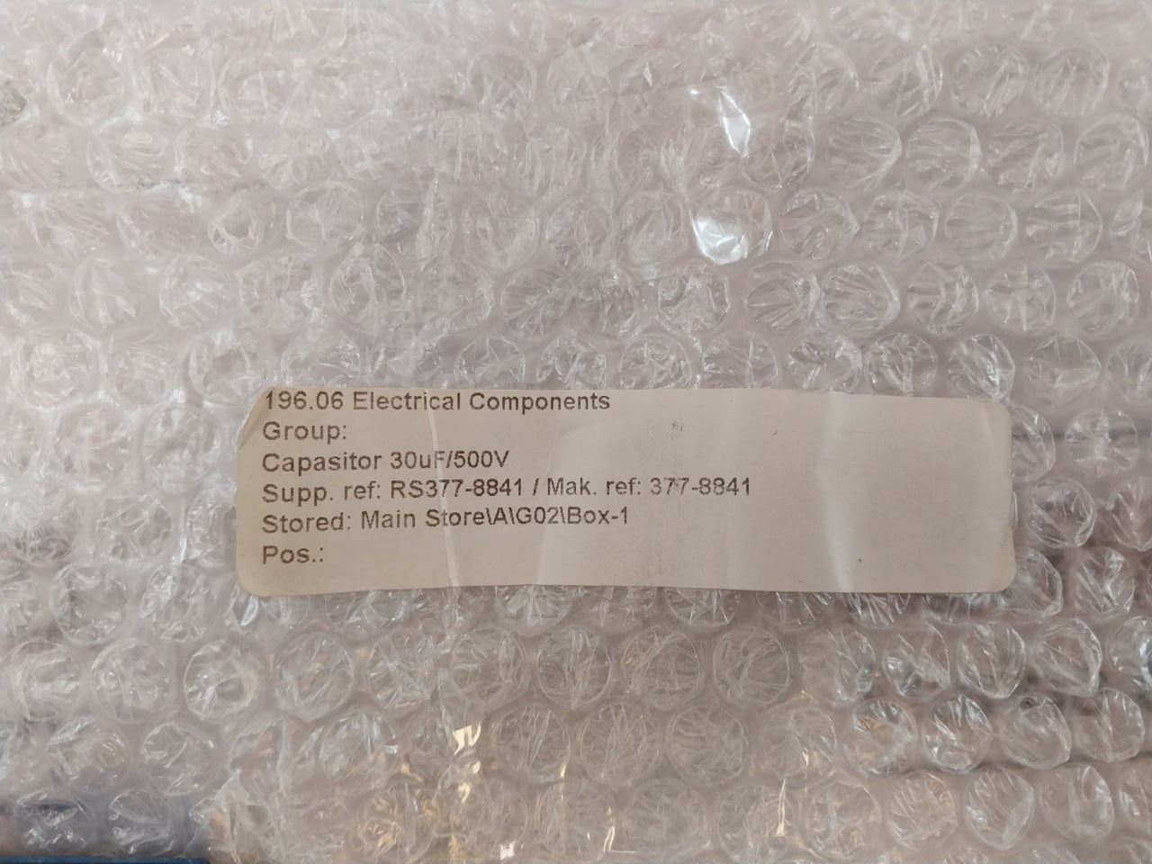 Arcotronics C.87.8BF3 Capacitor 450V AC