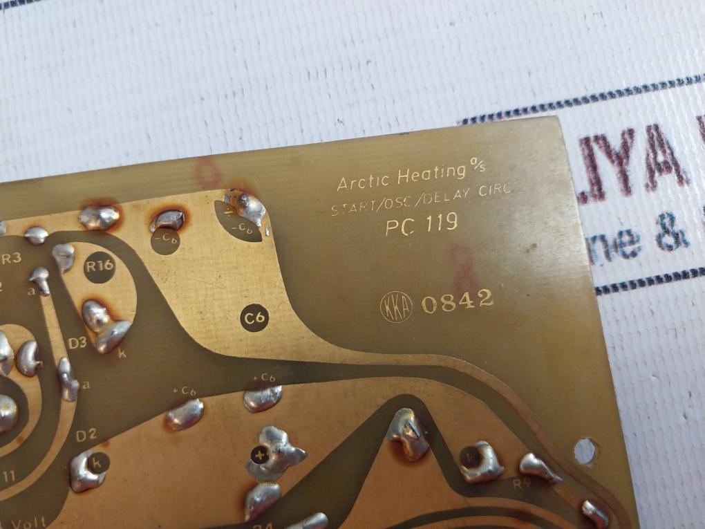 Arctic Heating PC 119 PCB Card