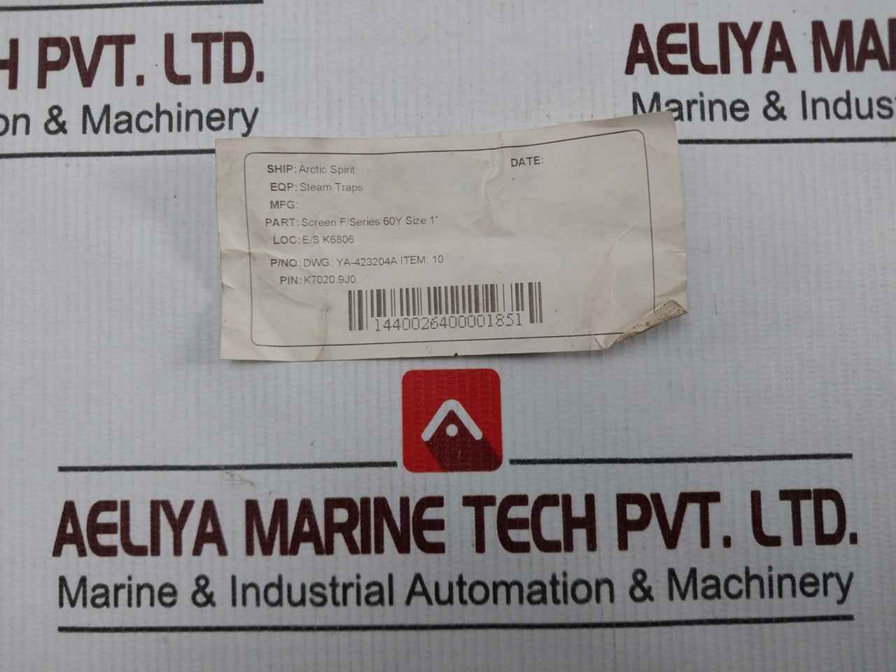 Arctic Sun K70209J0 Screen For Steam Trap 60Y Size 1