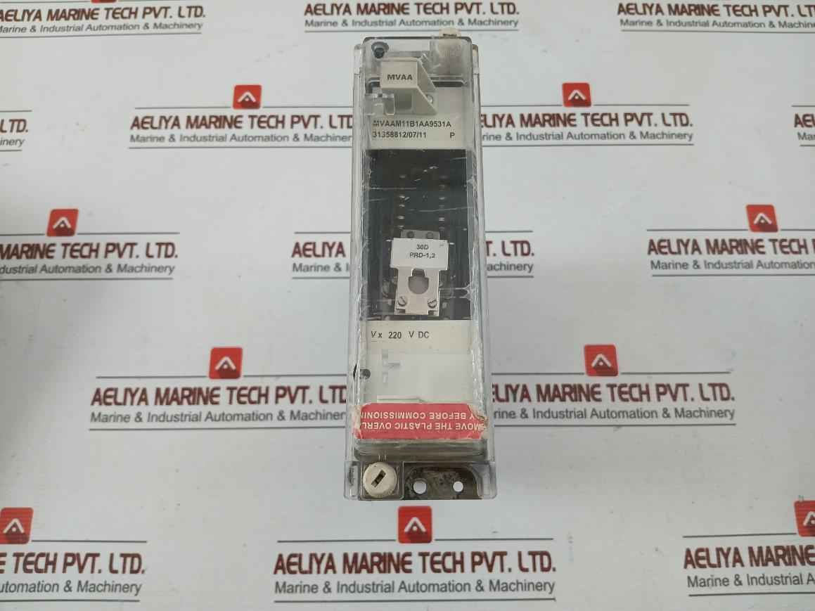 Areva Auxiliary Relay Mvaam11B1Aa9531A - Vx 220 V Dc