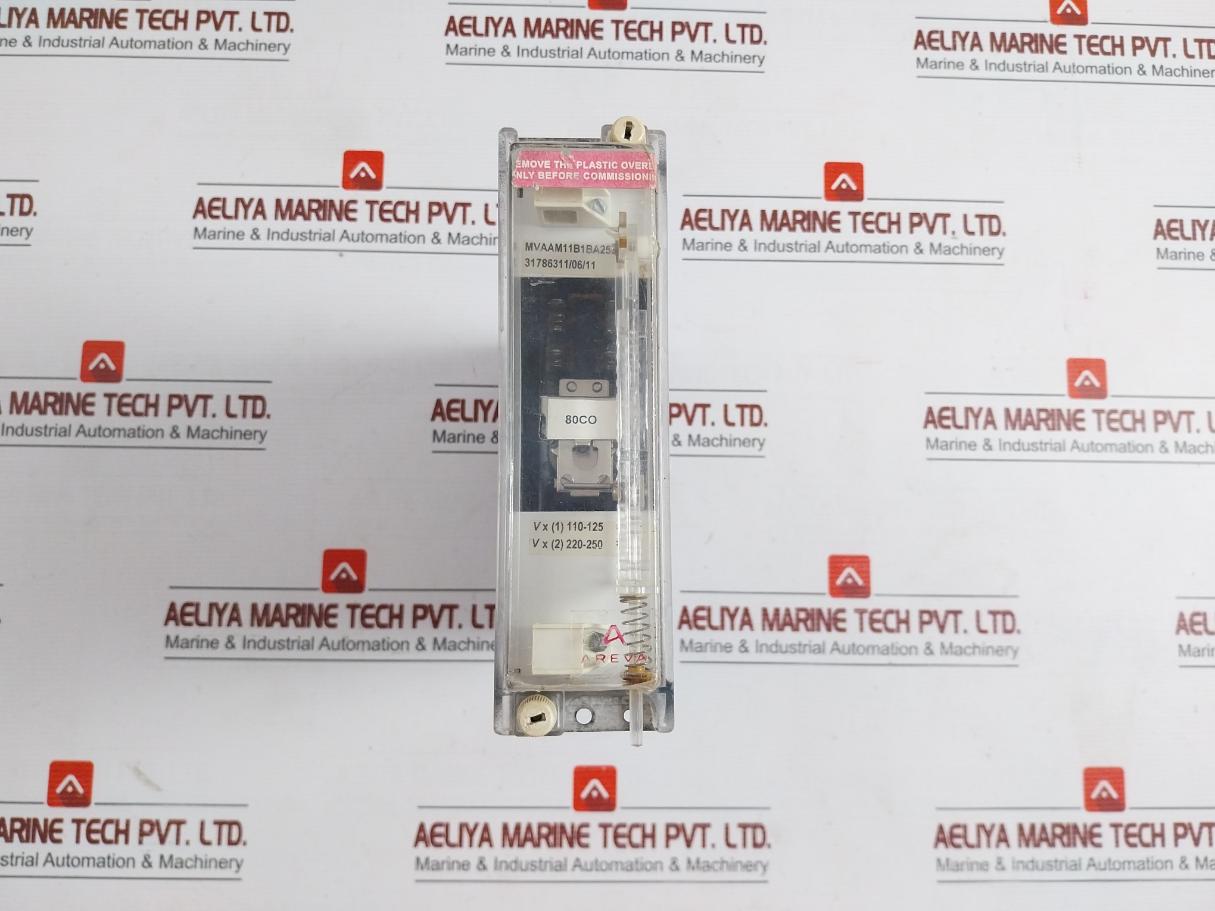 Areva Auxiliary Relay Mvaam11B1Ba2530A -Used
