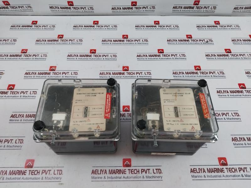 Areva Ctum 15 Zg001A Sensitive Earth Fault Relay