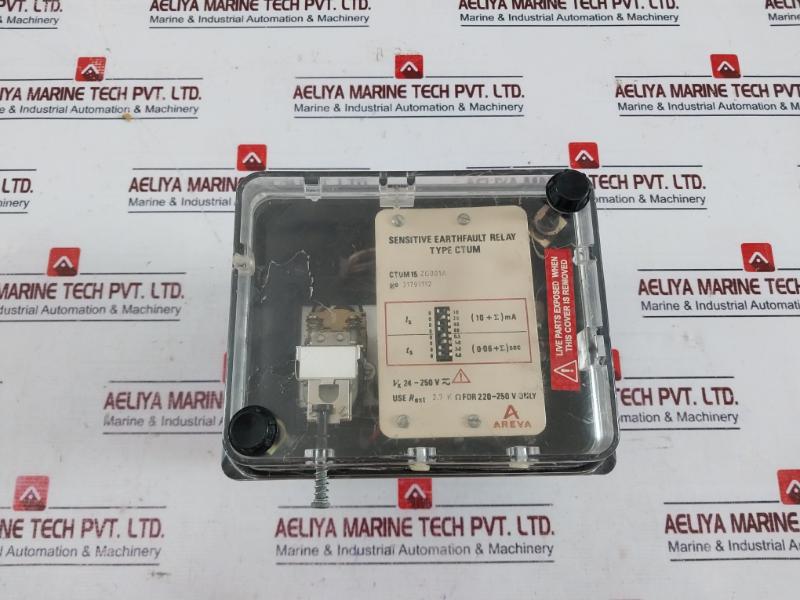 Areva Ctum 15 Zg001A Sensitive Earth Fault Relay