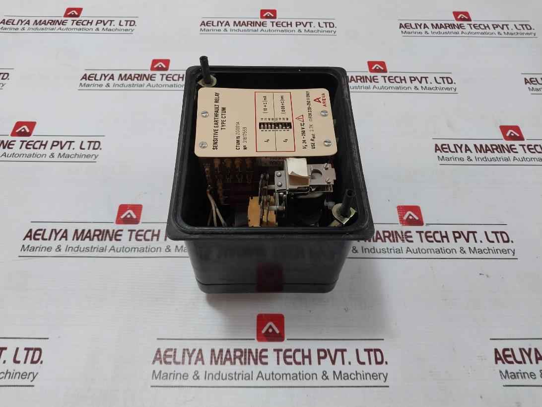Areva Ctum 15 Zg001A Sensitive Earth Fault Relay 24-250V 10Ma