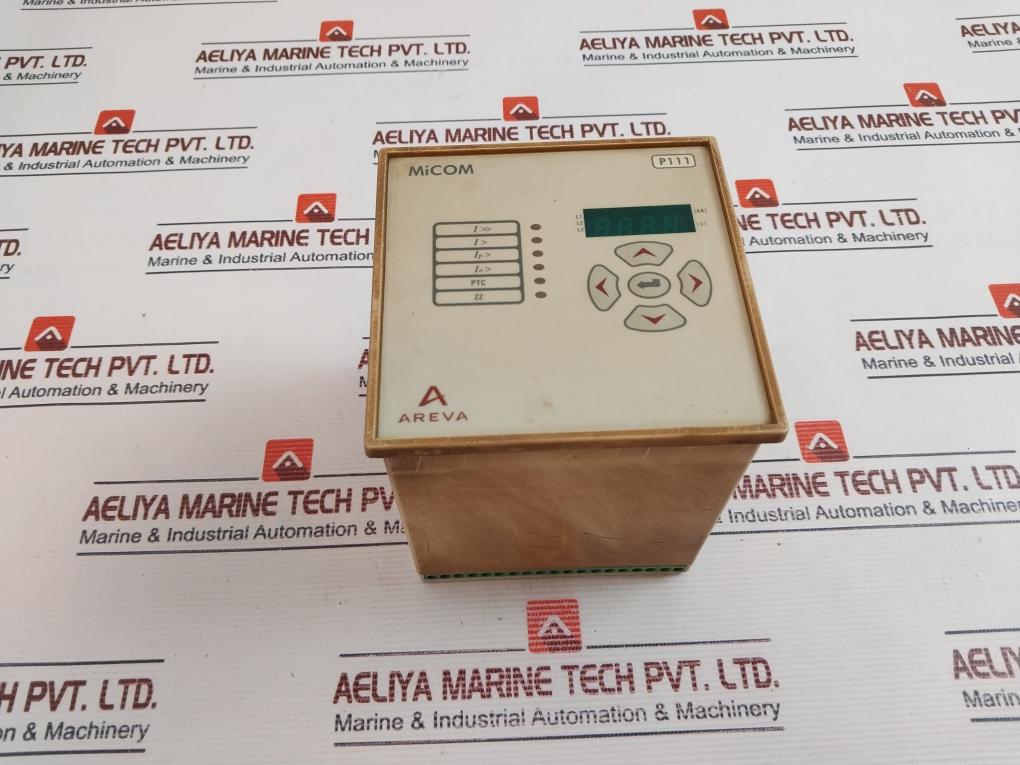 Areva Micom P111 Model F Current And Earth Fault Protection Relay