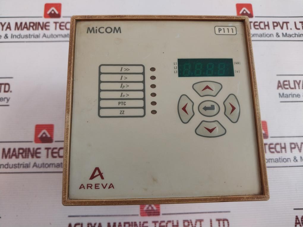 Areva Micom P111 Model F Current And Earth Fault Protection Relay