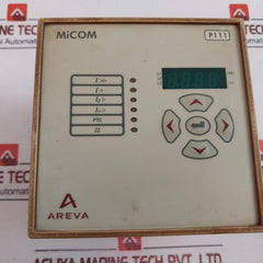 Areva Micom P111 Model F Current And Earth Fault Protection Relay