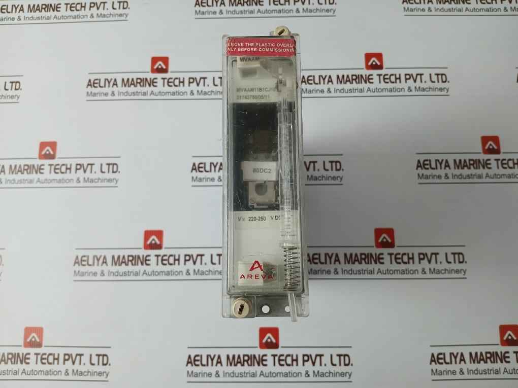 Areva Mvaam11B1Cj1015A Auxiliary Relay 250V