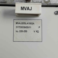 Areva Mvaj205La1002A Control Relay Vx 220-250V 31753039
