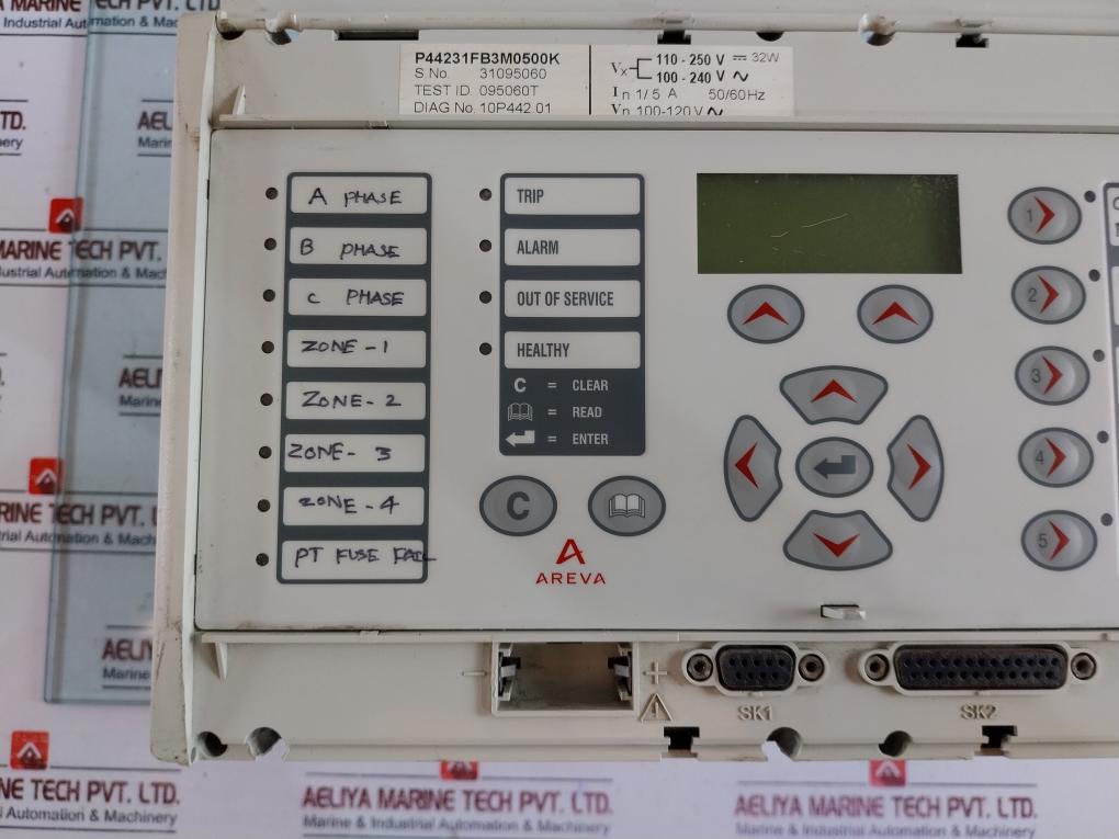 Areva P44231fb3m0500k Full Scheme And High Performance Distance Protection Relay