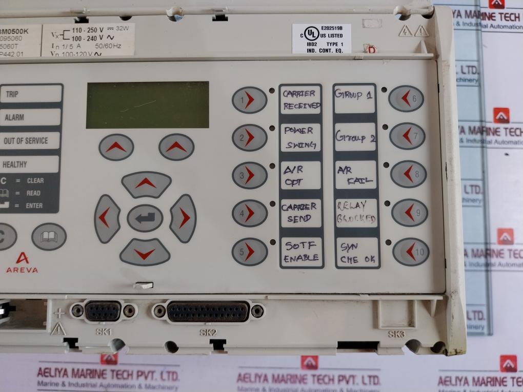 Areva P44231fb3m0500k Full Scheme And High Performance Distance Protection Relay