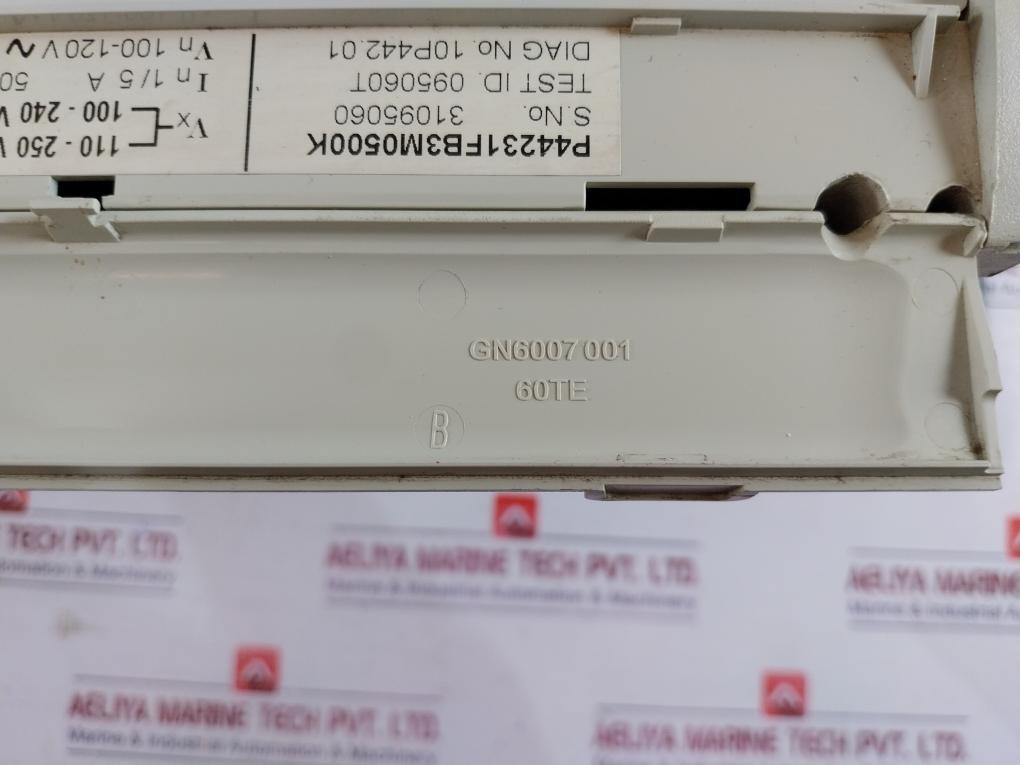 Areva P44231fb3m0500k Full Scheme And High Performance Distance Protection Relay