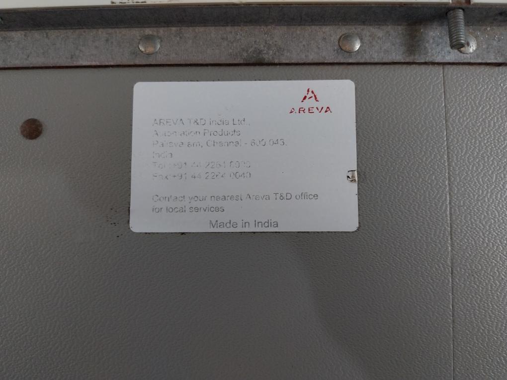 Areva P44231fb3m0500k Full Scheme And High Performance Distance Protection Relay