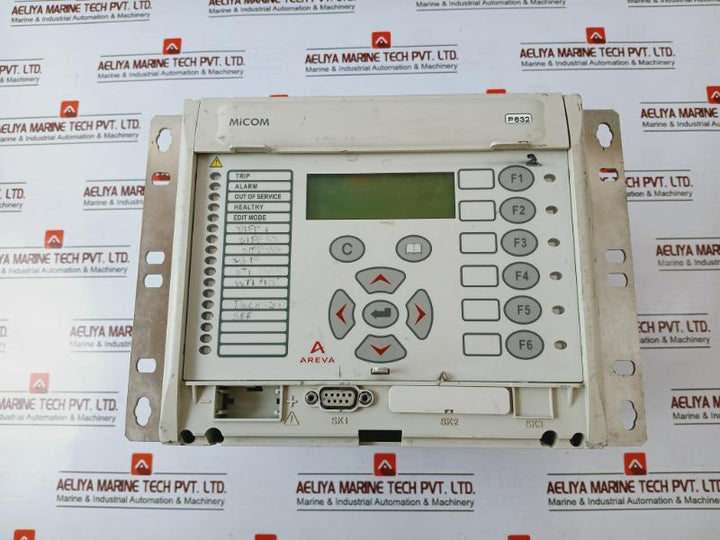 Areva P6323491040pe03a00 Micom P632 Transformer Differential Protection Device