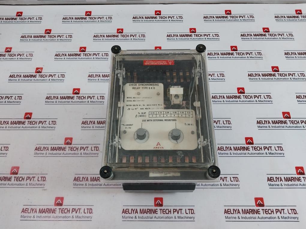 Areva Skd11bf8003bch Check Synchronising Relay 63.5/110v 50hz 220-250vdc