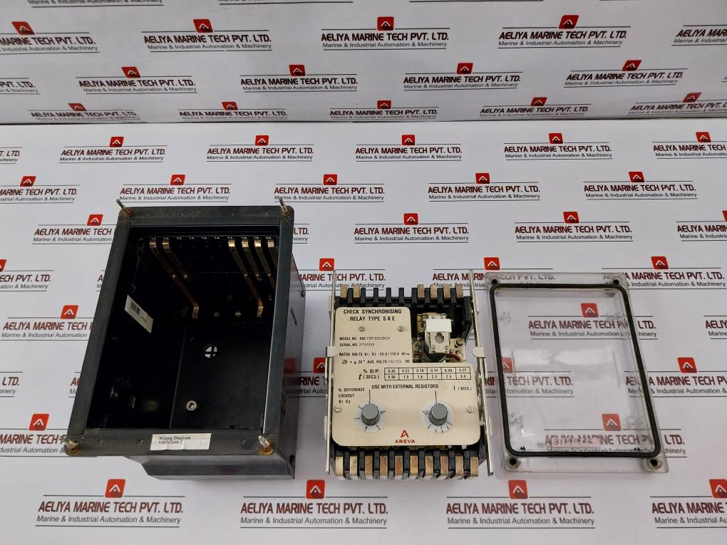 Areva Ske 11Bf8002Bch Check Synchronising Relay V1,V2-63.5V/110V 50Hz