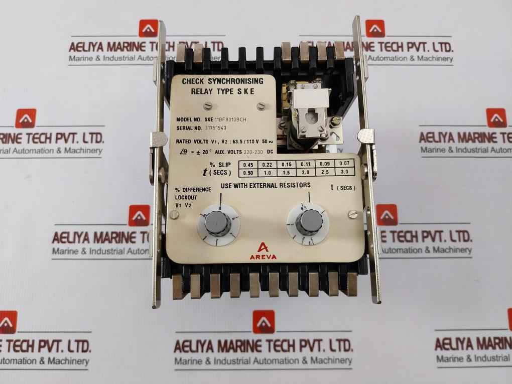 Areva Ske 11Bf8013Bch Check Synchronising Relay 220–230V Dc Mzg0016002