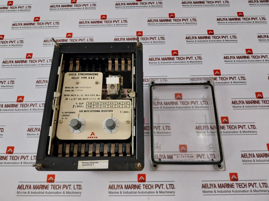 Areva Ske 11Bf8013Bch Check Synchronising Relay 63.5/110V 220/230V Dc