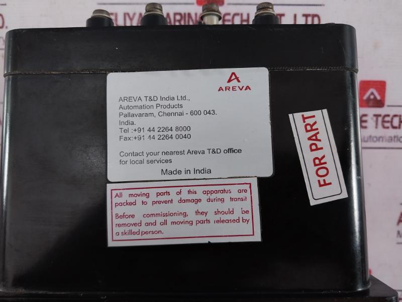 Areva VAG21ZG8076GCH Under Voltage Protection Relay VX 220-230 DC