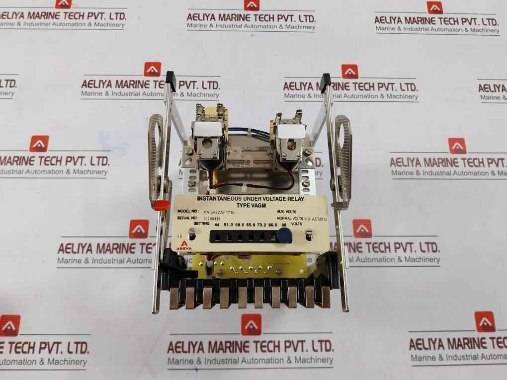 Areva Vagm22Af171G Instantaneous Under Voltage Relay 110Ac 50Hz