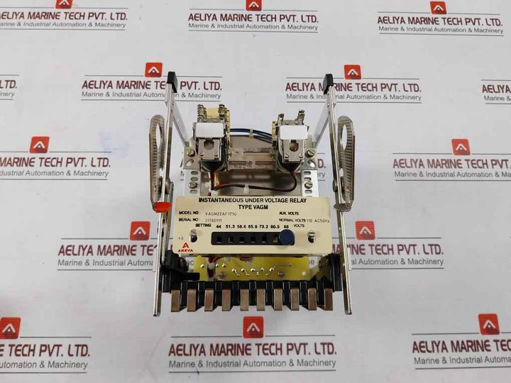 Areva Vagm22Af171G Instantaneous Under Voltage Relay 110Ac 50Hz