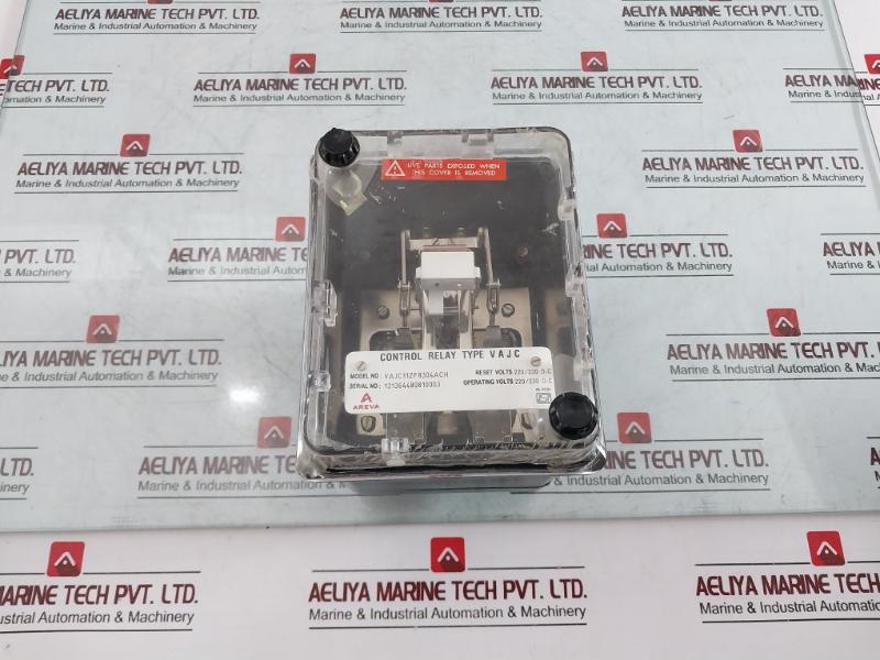 Areva Vajc11Zf8304Ach Control Relay, 220/230V Dc R.I.P. Rza 0005608