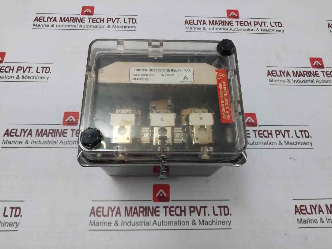 Areva Vax31Zg8075Bch Trip Circuit Supervision Relay Vx 220-250V