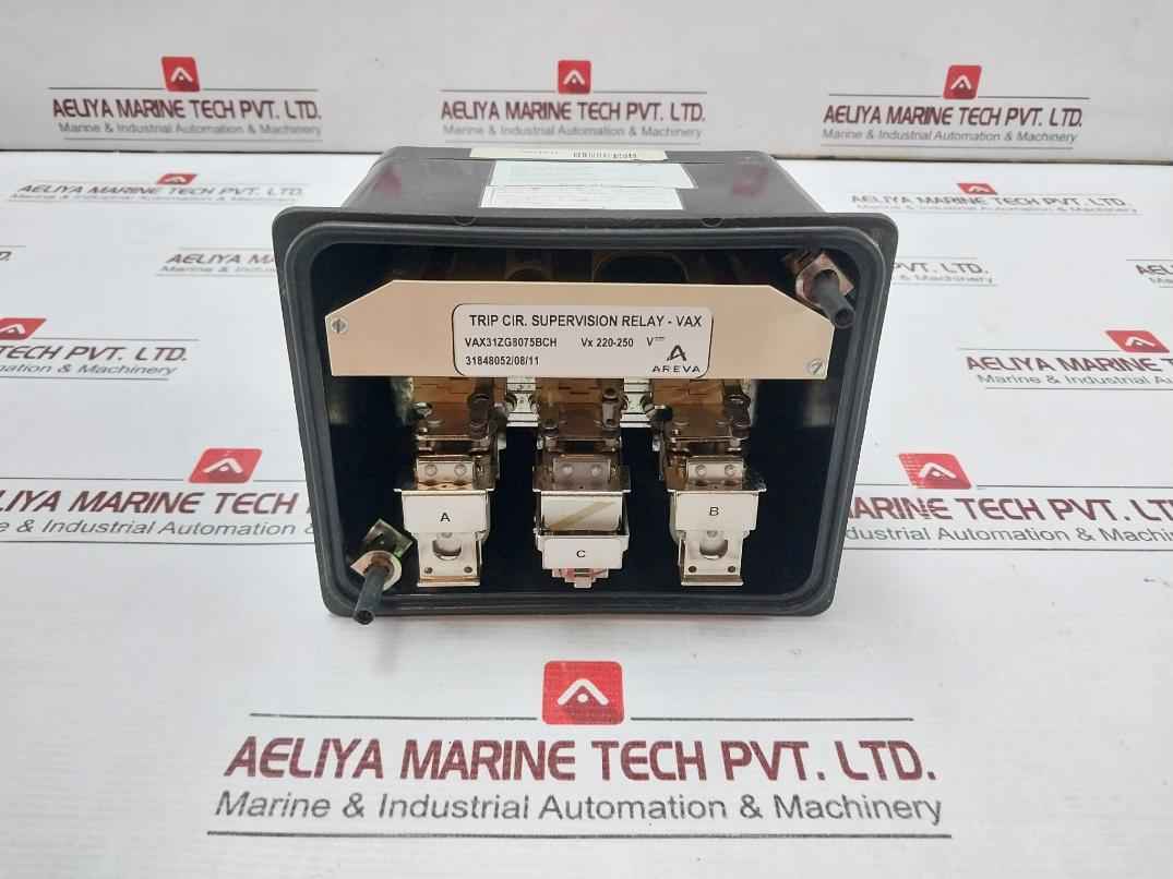 Areva Vax31Zg8075Bch Trip Circuit Supervision Relay Vx 220-250V