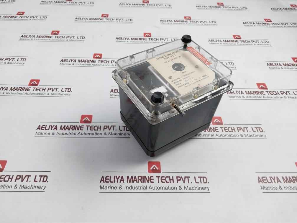 Areva Vtt00Zg8053Bch Definite Time Relay 220-230 Dc 0.5-5 Sec