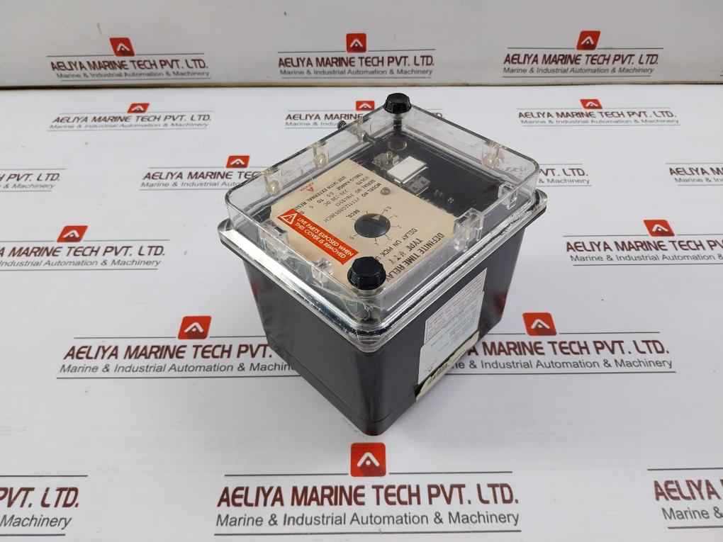 Areva Vtt11Zg8053Bch Definite Time Relay 220-230 Dc 0.5-5 Sec