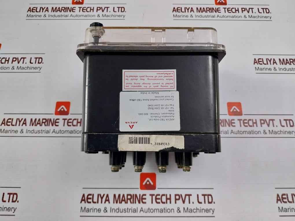 Areva Vtt11Zg8053Bch Definite Time Relay 220-230 Dc 0.5-5 Sec