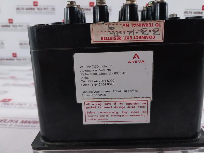 Areva Vtt11Zg8153Bch Definite Time Relay On Pick Up 220-230V Dc Timing 0.5-5 Sec