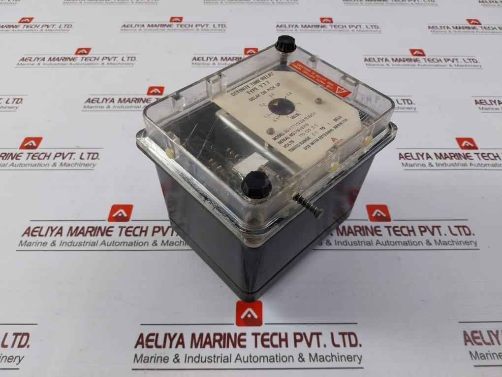 Areva Vtt11Zg8192Bch Definite Time Relay 110–125 V Dc 0.1-1 Sec