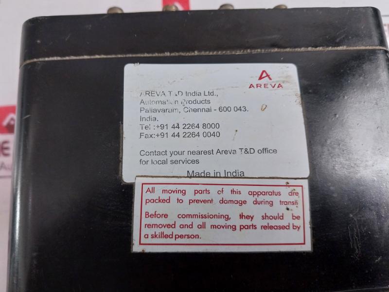 Areva Vtt11zg8053bch Definite Time Delay Relay 220-230vdc 0.5-5 Sec Timing Range