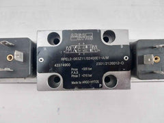 Argo-hytos Rpel2-063Z11/02400E1-a/M Hydraulic Solenoid Valve 24Vdc 320 Bar