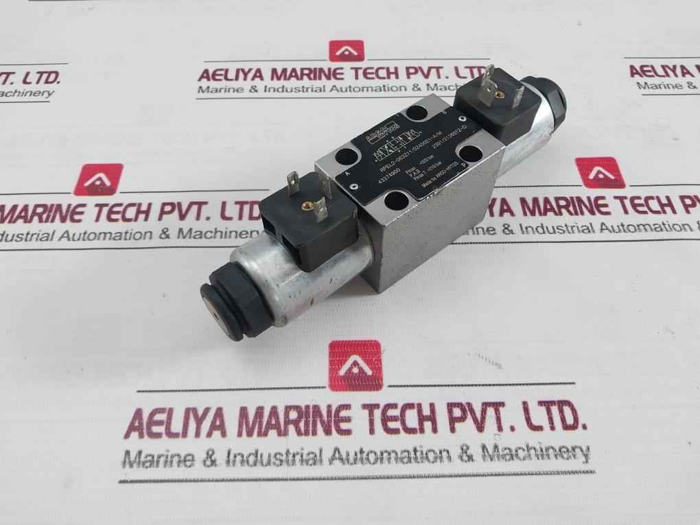 Argo-hytos Rpel2-063Z11/02400E1-a/M Hydraulic Solenoid Valve 24Vdc 320 Bar