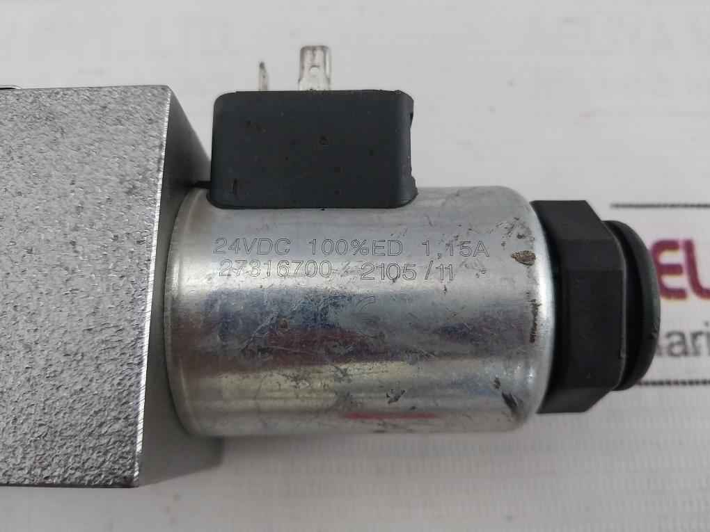Argo-hytos Rpel2-063Z11/02400E1-a/M Hydraulic Solenoid Valve 24Vdc 320 Bar