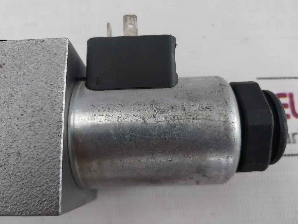 Argo-hytos Rpel2-063Z11/02400E1-a/M Hydraulic Solenoid Valve 24Vdc 320 Bar