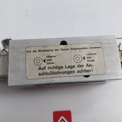 Argo Dg 028-30 Differential Pressure Switch 1.5 Bar 10A 380V 36L 100 Bar 60 Va