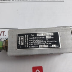 Argo Dg 028-30 Differential Pressure Switch 1.5 Bar 10A 380V 36L 100 Bar 60 Va