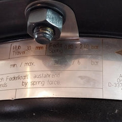 Control Valve Pneumatic Actuator 2.7/6 Bar 18-30V Ari Armaturen Dp32