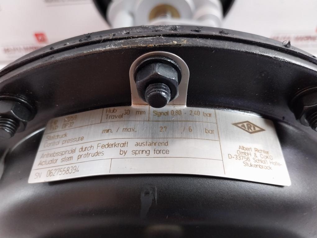 Ari Control Valve Pneumatic Actuator 30Mm 0.80-2.40Bar Dp32
