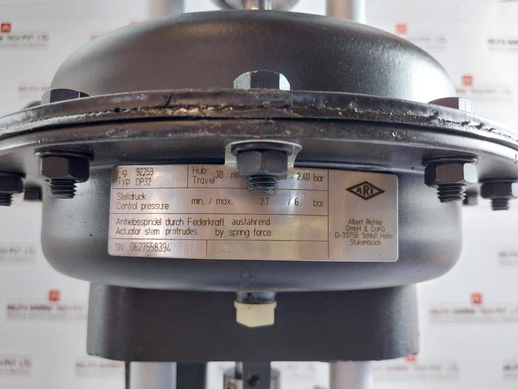 Ari Control Valve Pneumatic Actuator 30Mm 0.80-2.40Bar Dp32