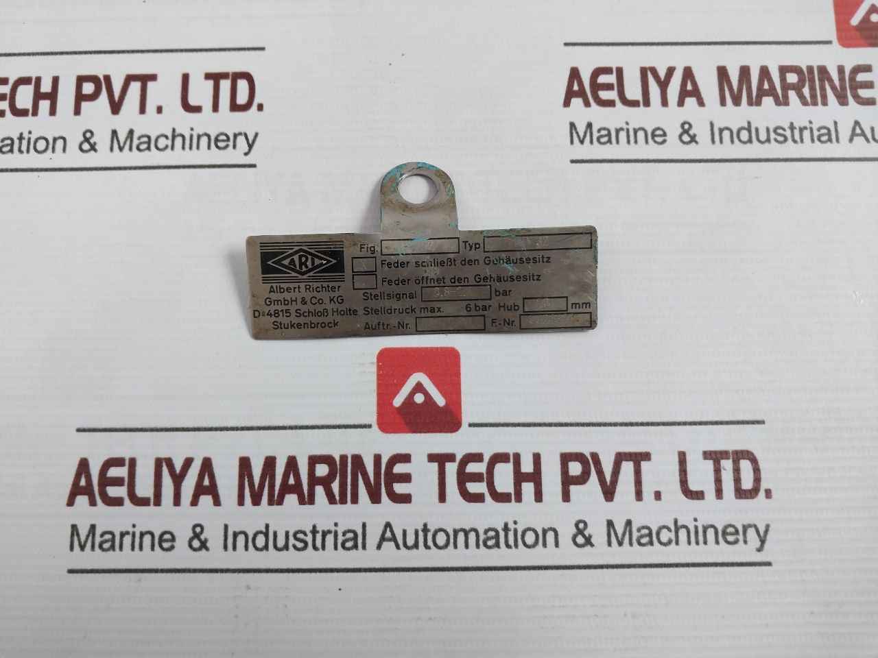 Ari Dp32 Pneumatic Actuator W/6Dr5310-0Ng00-0Aa0 Sipart Ps2 I/P Positioner